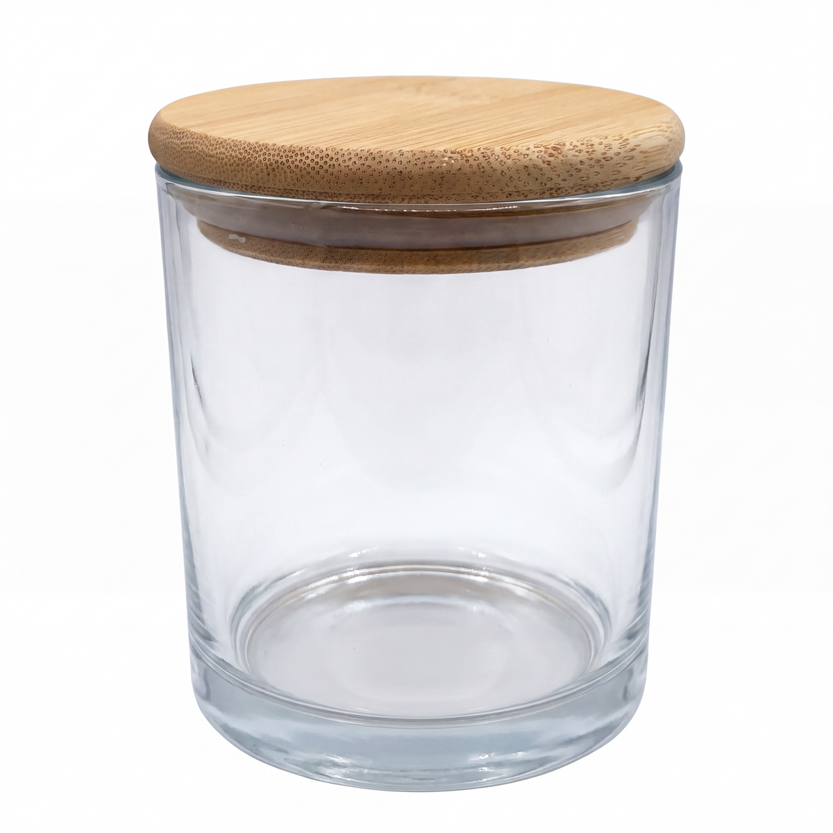 Glass Jar 70ml w/ Bamboo Lid