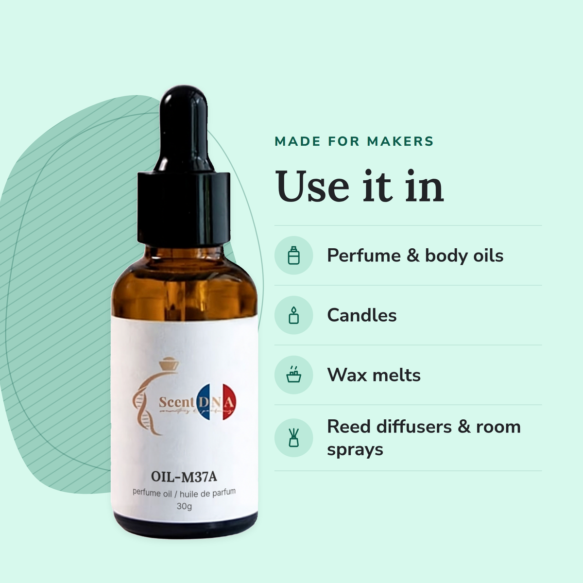 Scent DNA Inspired Perfume Oil inspired by Egoiste Platinum (Chanel), uses: perfume & body oils, candles, wax melts, reed…