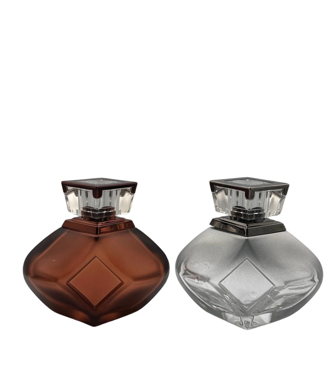 BT027- 80ML Fancy Glass Bottle