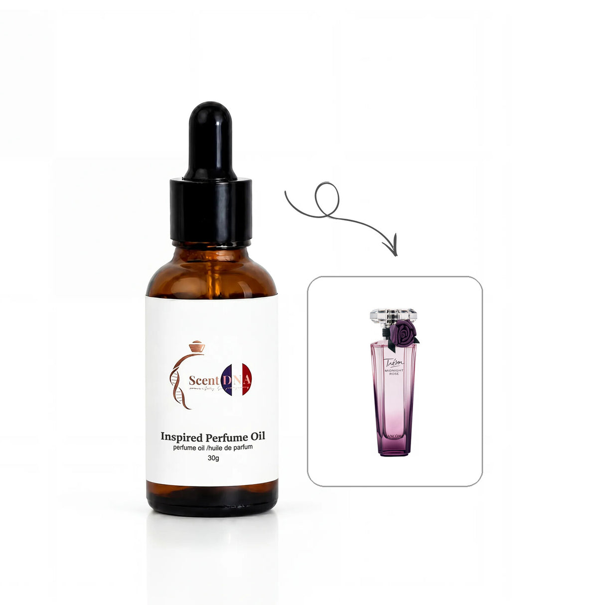 Inspired version of Tresor Midnight Rose by Lancôme (Quality A)