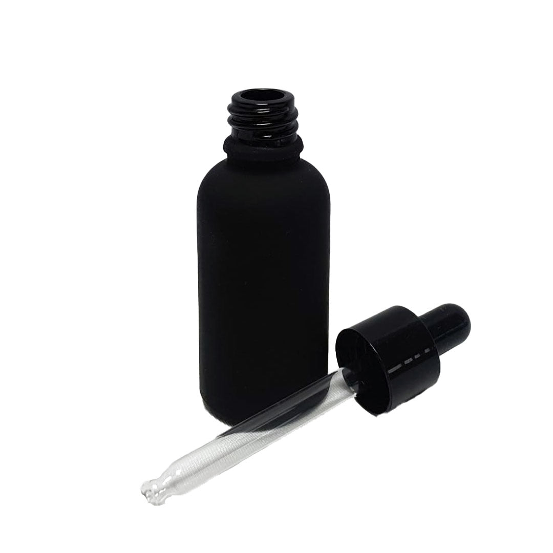 زجاجة 30 مل - أسود مطفي - قطارة