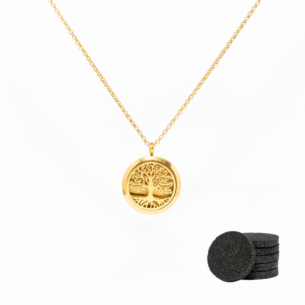 Tree of Life (Gold) Aroma Pendant