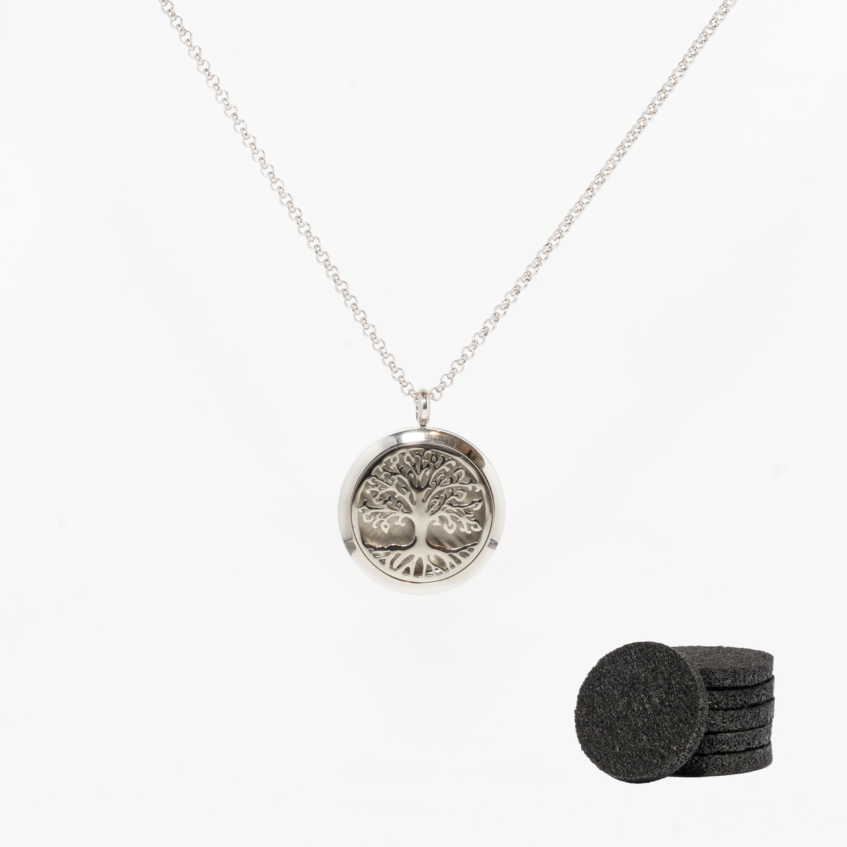 Tree of Life (Silver) Aroma Pendant