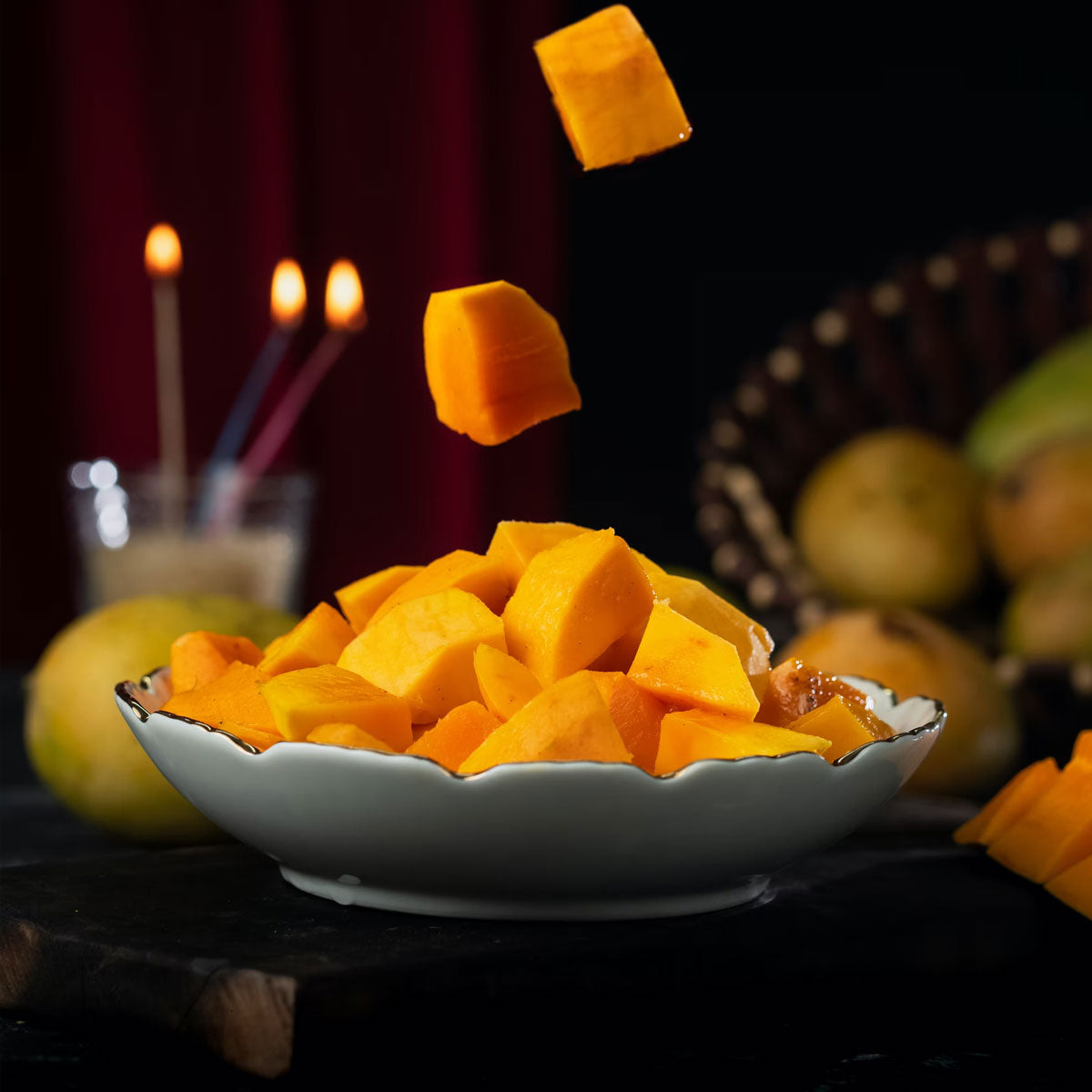 زيت فاكهة المانغو العطري