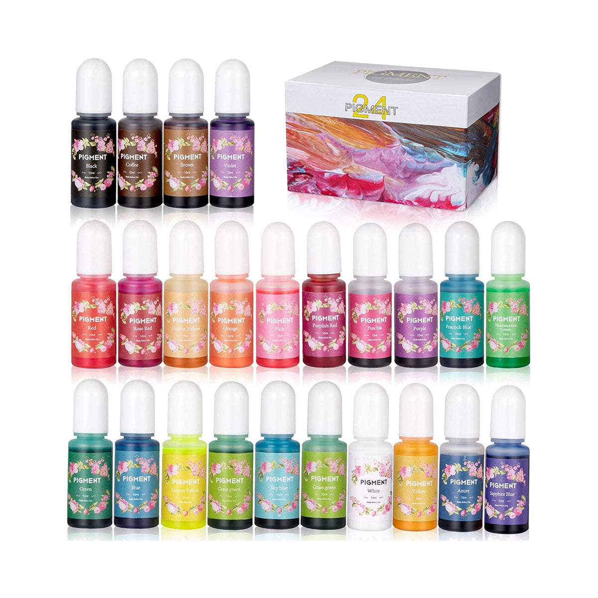 Pigment Colors - 24 color set