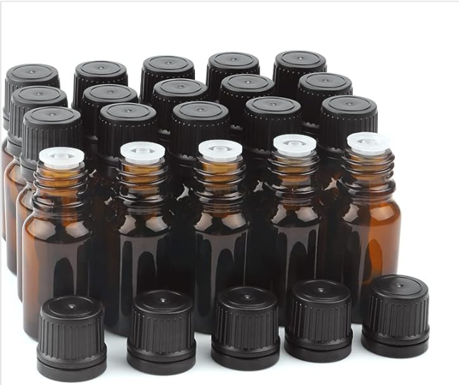 Amber glass bottles best sale for essential oils