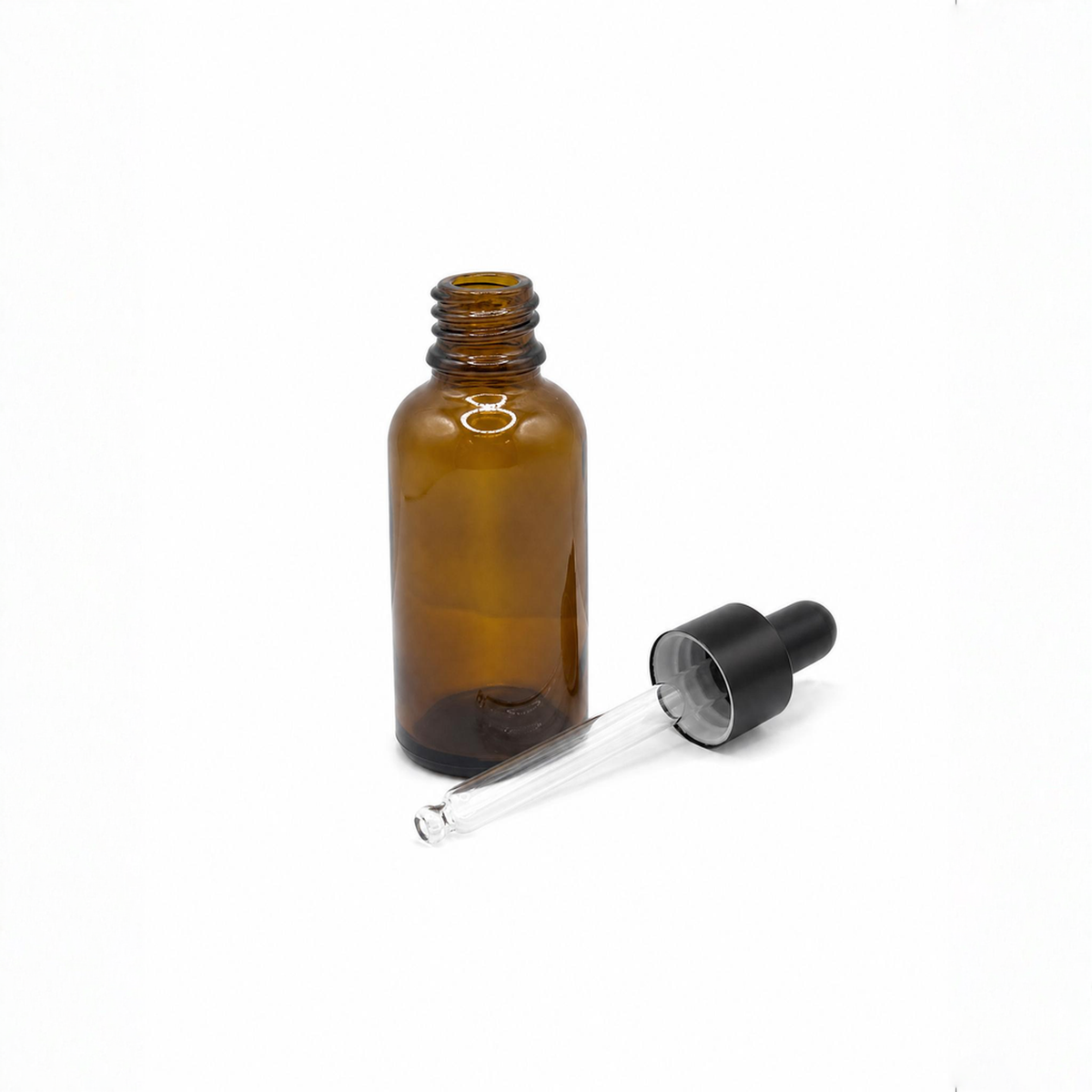 30ml Bottle - Amber - Eyedropper