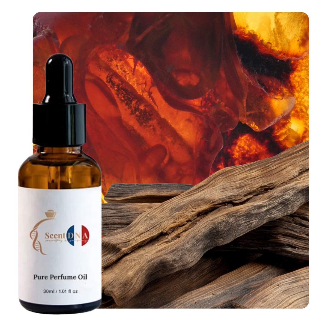 زيت العنبر و العود العطري