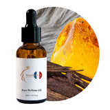 زيت العنبر، العود و المسك العطري