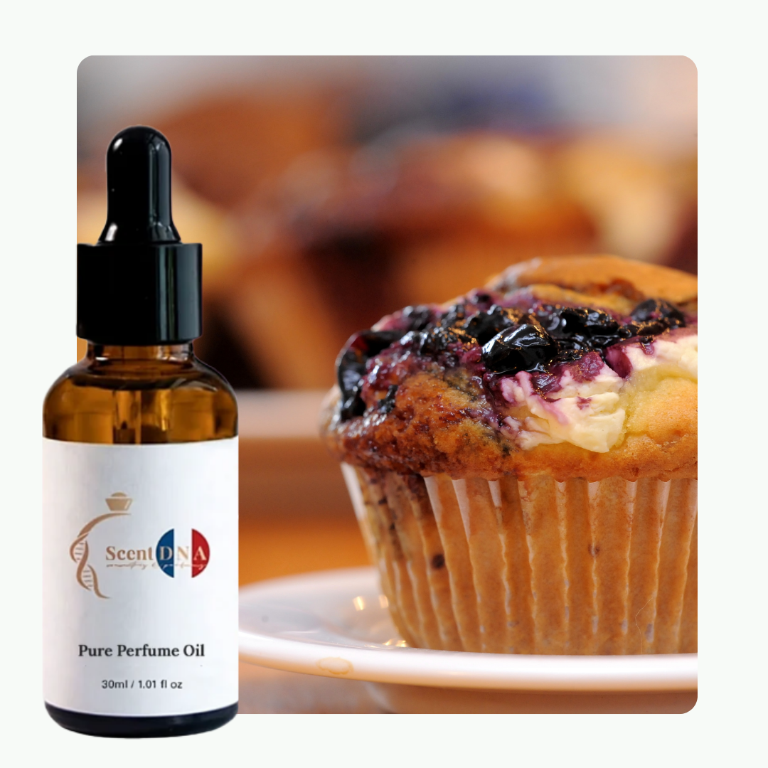 زيت المافن بنكهة التوت الأزرق العطري