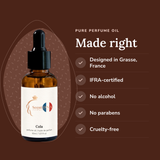 Cola Perfume Oil: designed in Grasse, IFRA-certified, no alcohol, no parabens, cruelty-free