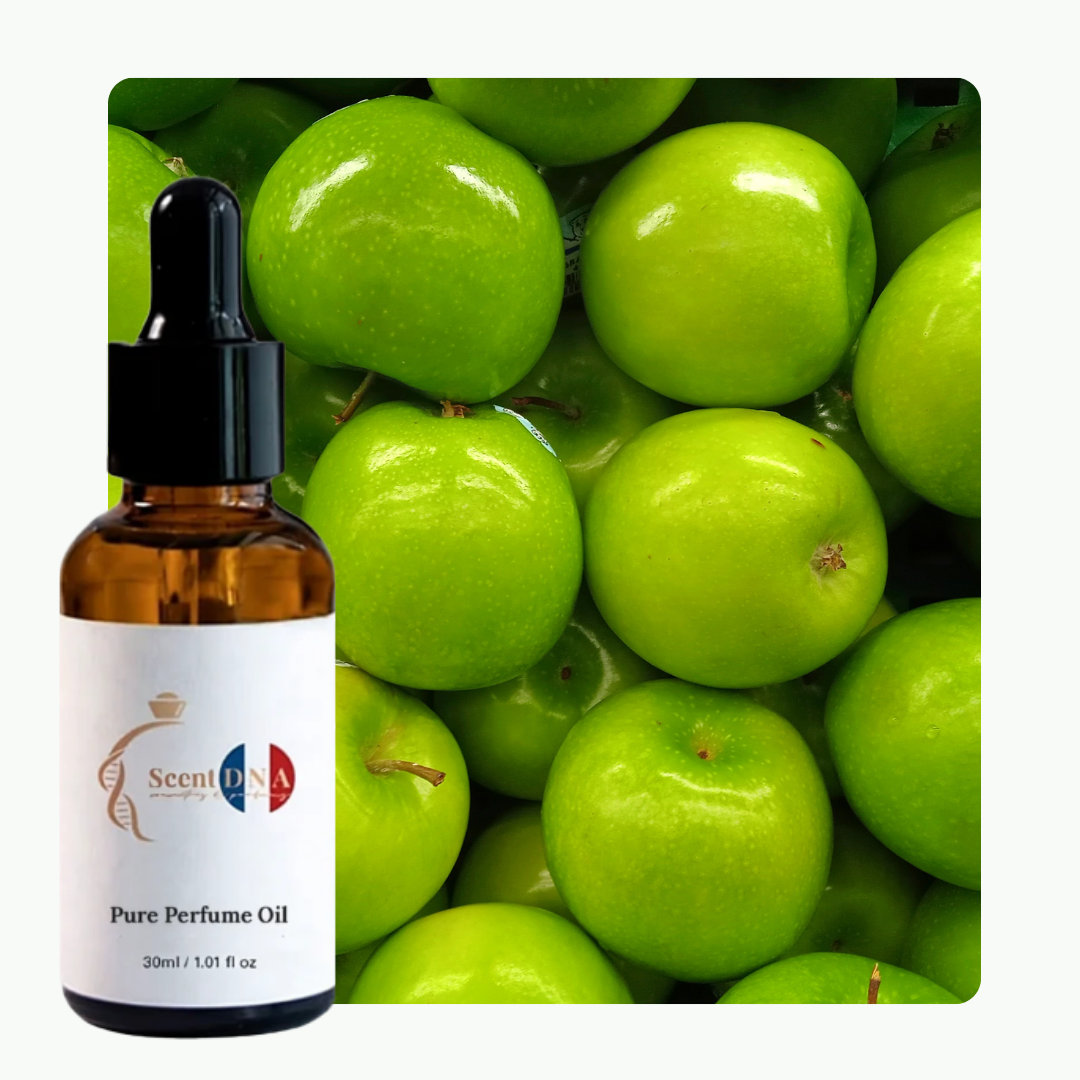 زيت التفاح الأخضر العطري