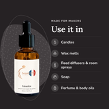 Licorice Perfume Oil uses: candles, wax melts, reed diffusers & room sprays, soap, perfume & body oils