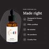 Licorice Perfume Oil: designed in Grasse, IFRA-certified, no alcohol, no parabens, cruelty-free