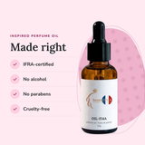 Scent DNA Inspired Perfume Oil inspired by Lady Million (Paco Rabanne): IFRA-certified, no alcohol, no parabens, cruelty-free