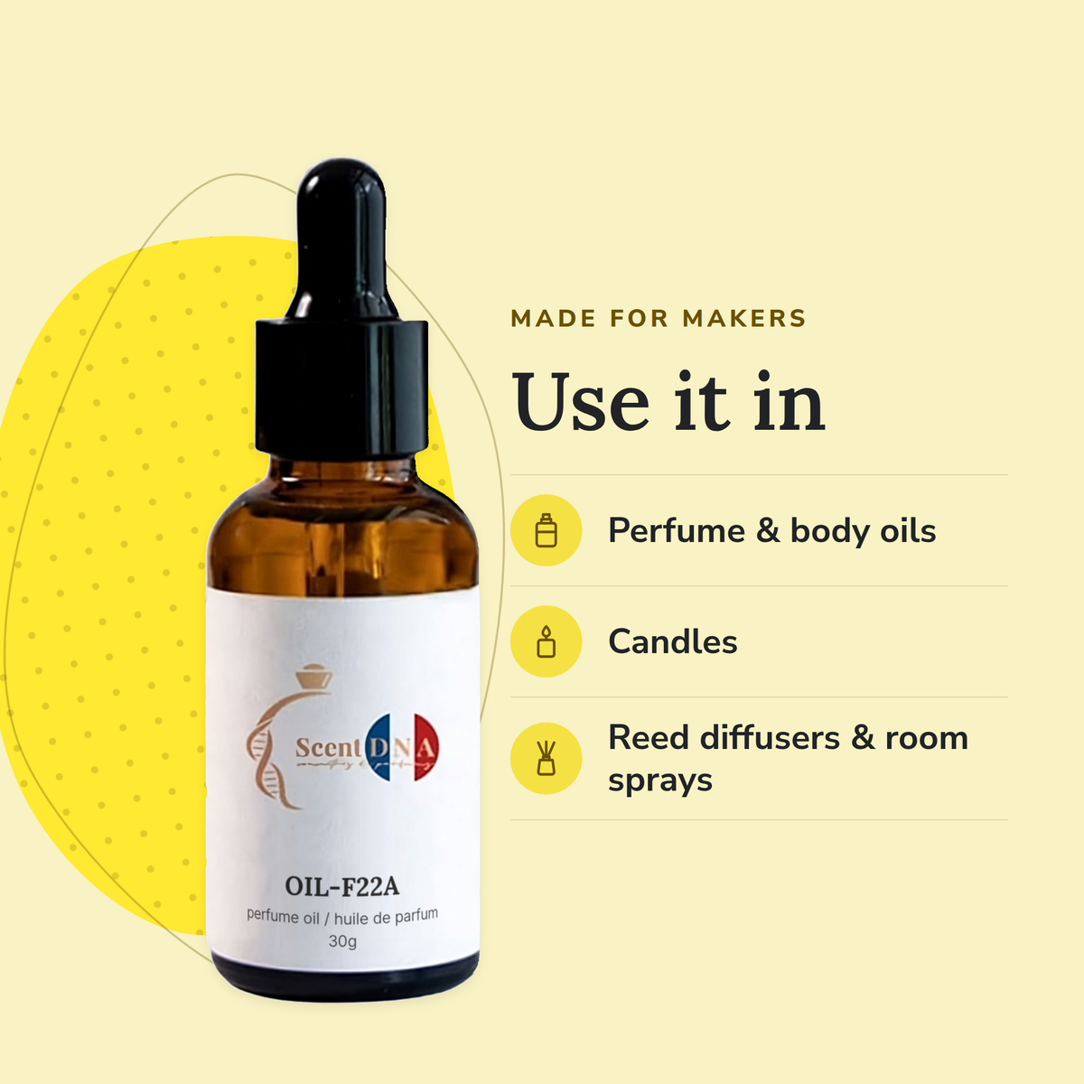 Scent DNA Inspired Perfume Oil inspired by Coco Mademoiselle (Chanel), uses: perfume & body oils, candles, reed diffusers &…