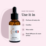 Scent DNA Inspired Perfume Oil inspired by White Musk (Al-Rehab), uses: perfume & body oils, candles, wax melts, reed…