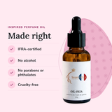 Scent DNA Inspired Perfume Oil inspired by Flowerbomb Midnight (Viktor&Rolf): IFRA-certified, no alcohol, no parabens or…