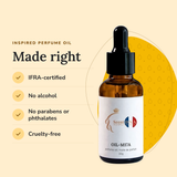 Scent DNA Inspired Perfume Oil inspired by Sauvage (Christian Dior): IFRA-certified, no alcohol, no parabens or phthalates…