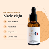 Scent DNA Inspired Perfume Oil inspired by Boss Bottled Pacific (Hugo Boss): IFRA-certified, no alcohol, no parabens…