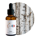 Birch Perfume Oil, 30ml amber glass dropper bottle by Scent DNA