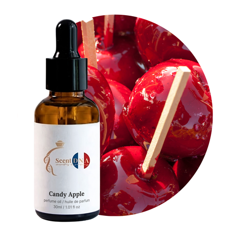 Candy Apple Perfume Oil, 30ml amber glass dropper bottle by Scent DNA