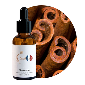 Cinnamon Perfume Oil, 30ml amber glass dropper bottle by Scent DNA