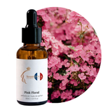 Pink Floral Perfume Oil, 30ml amber glass dropper bottle by Scent DNA