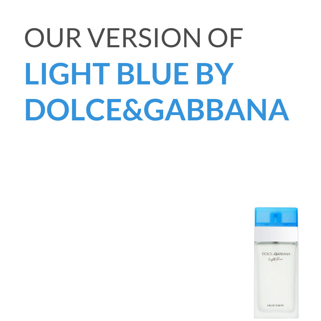 Inspired version of Light Blue by Dolce&Gabbana (Quality A)