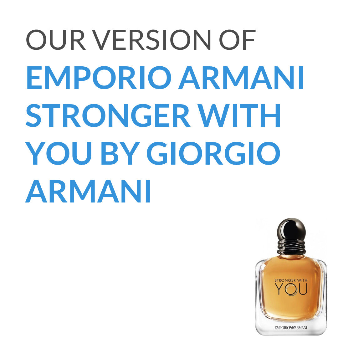 Our version of Emporio Armani Stronger With You Giorgio Armani for men Scent DNA Perfume Oils