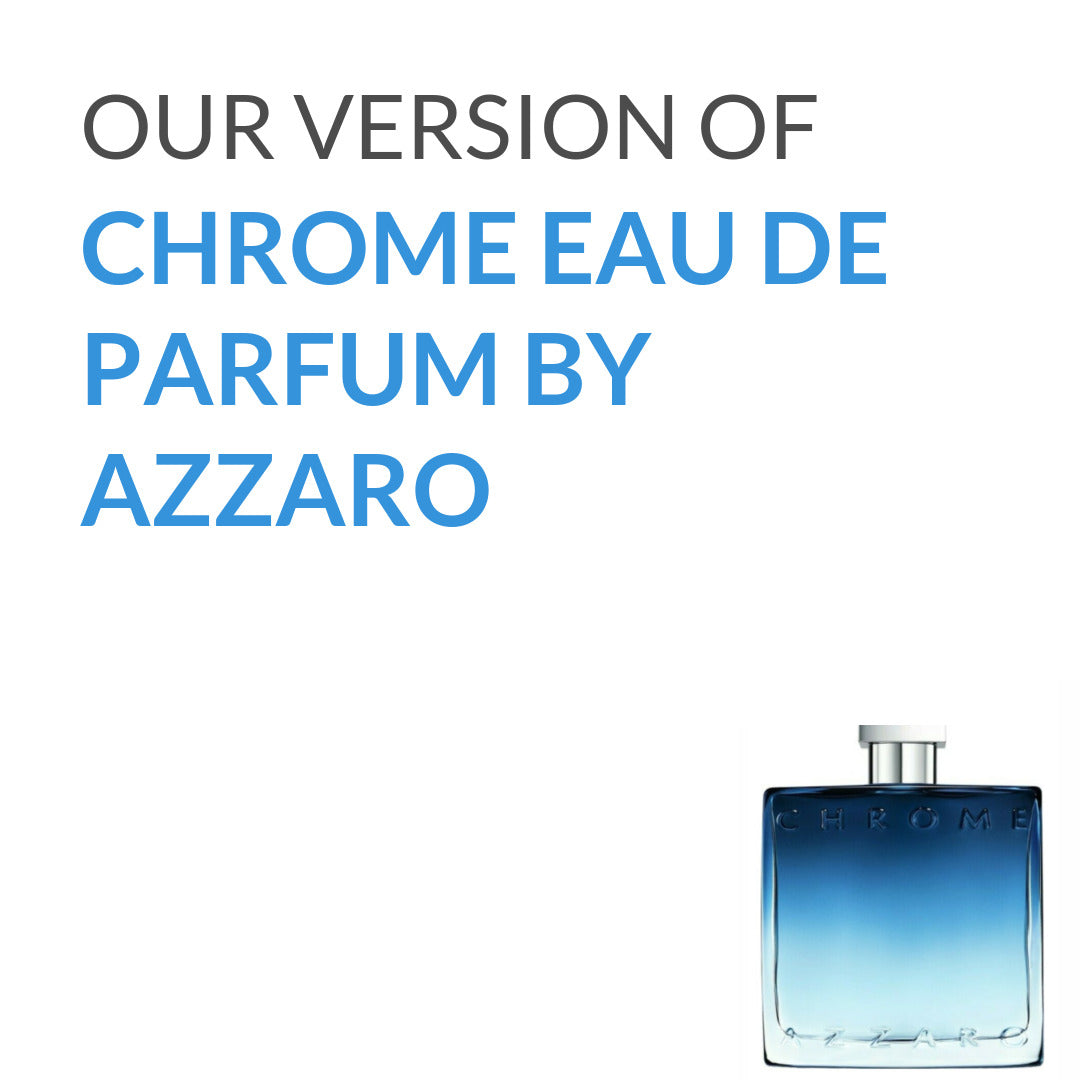 Inspired version of Chrome Eau de Parfum by Azzaro (Quality A)