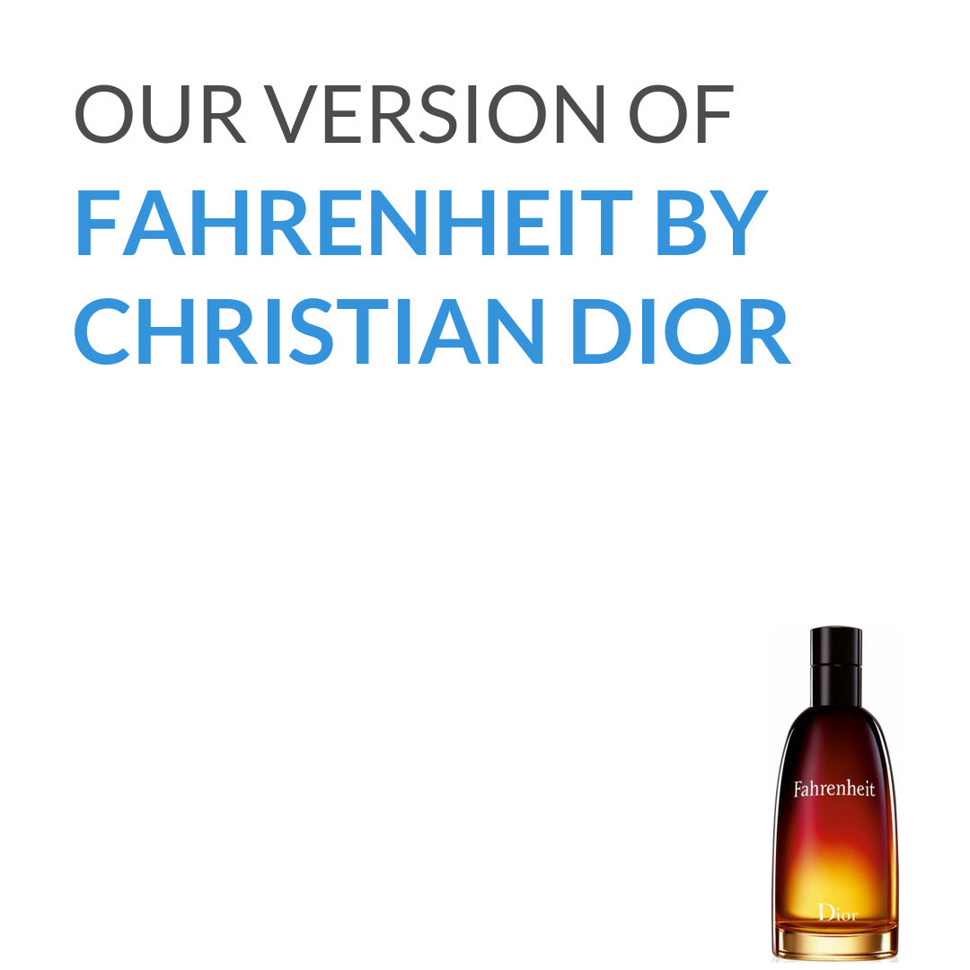 Our version of Christian Dior Fahrenheit – Scent DNA Perfume Oils