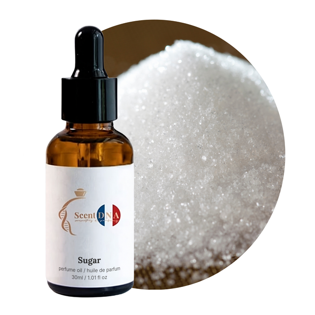 Sugar Perfume Oil, 30ml amber glass dropper bottle by Scent DNA